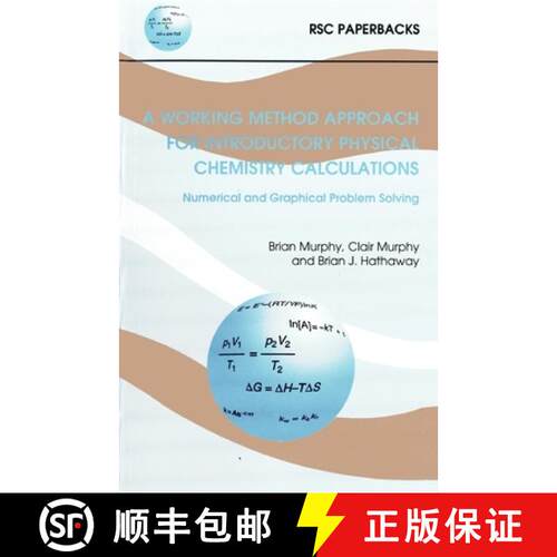【3-4周达】A Working Method Approach for Introductory Physical Chemistry Calculations: Rsc [9780854045532]