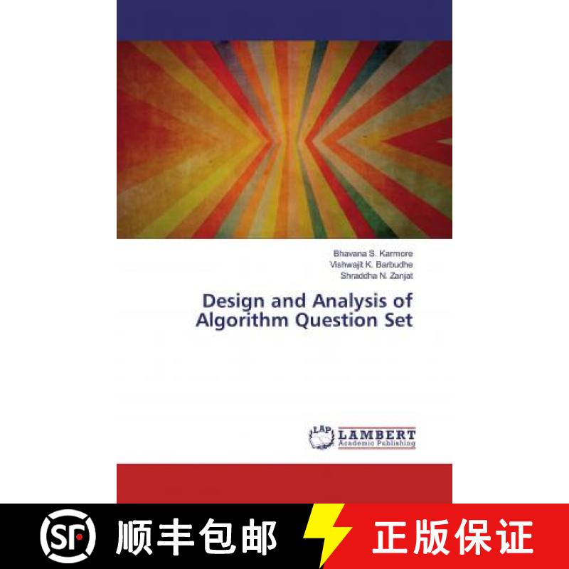 预订 Design and Analysis of Algorithm Question Set [9786200782014]