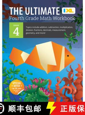 预订 The Ultimate Grade 4 Math Workbook: Multi-Digit Multiplication, Long Division, Addition, Subtrac... [9781947569515]