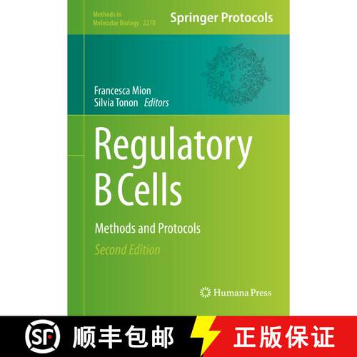 【3-4周达】精装 Regulatory B Cells : Methods and Protocols (Second Edition 2021) [9781071612361]