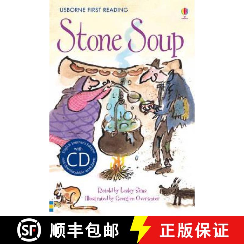 Stone Soup Book & CD (First Reading Level 2) [9781409533245]