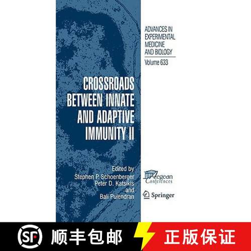 【3-4周达】Crossroads Between Innate and Adaptive Immunity II [9780387793108]