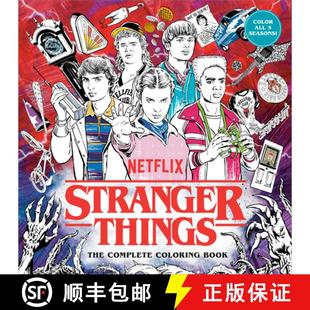 【3-4周达】Stranger Things: The Complete Coloring Book (Color All Five Seasons!) [9798217091515]
