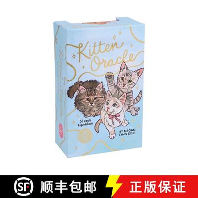 预订 小猫神谕：50张卡片和指南 Kitten Oracle: 50 Cards & Guidebook [9781797235196]