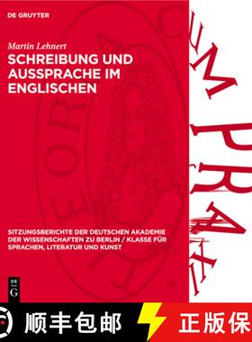 预订 Schreibung Und Aussprache Im Englischen [9783112738665]