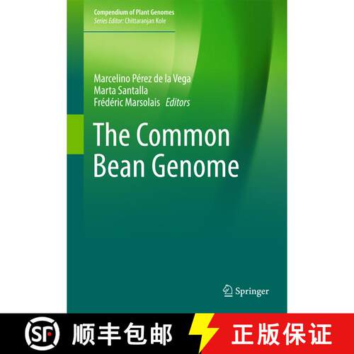 【3-4周达】精装 The Common Bean Genome [9783319635248]
