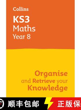 【3-4周达】Ks3 Maths Year 8: Organise and Retrieve Your Knowledge: Ideal for Year 8 [9780008598655]
