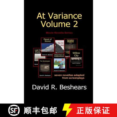 【3-4周达】At Variance Volume 2: Seven Novellas Adapted from Screenplays [9781947231078]