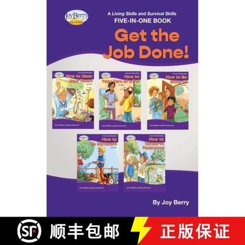 【3-4周达】A Living Skills and Survival Skills Four-in-One Book - Get the Job Done! [9781636176680]