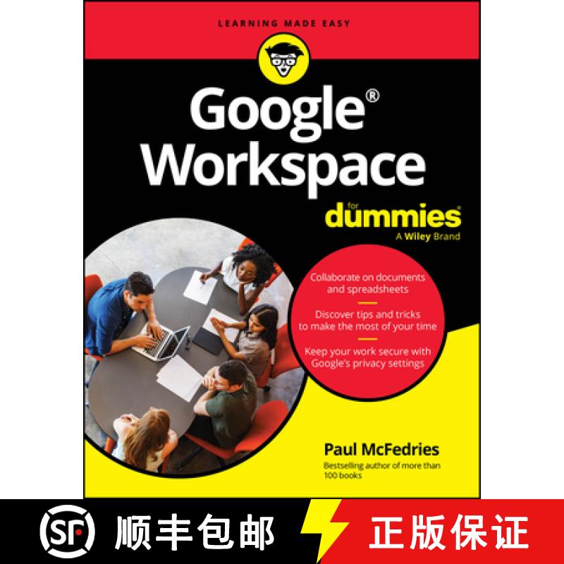 【3-4周达】Google Workspace for Dummies [9781394253227]