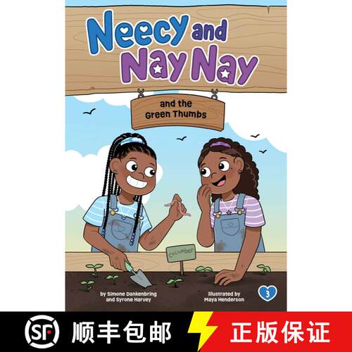 【3-4周达】精装 Neecy and Nay Nay and the Green Thumbs (Neecy and Nay Nay #3) (A Funny Chapter Book S... [9781499816754]