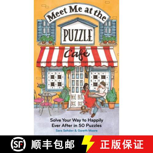 【3-4周达】Meet Me at the Puzzle Cafe: Solve Your Way to Happily Ever After in 50 Puzzles [9781789298703]