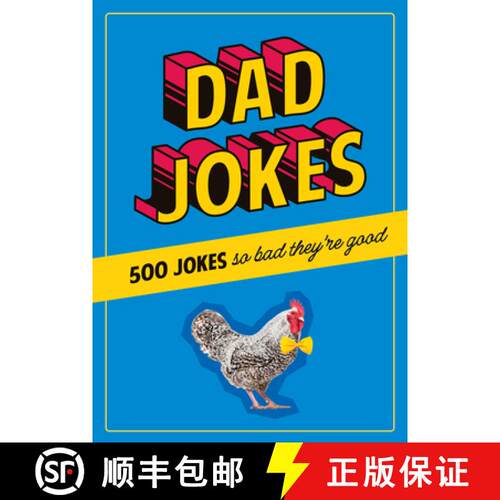 【3-4周达】精装 Dad Jokes: 500 Jokes So Bad They're Good [9780785844303]