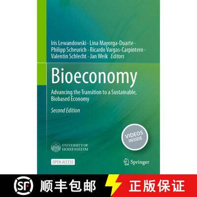 【3-4周达】精装 Bioeconomy: Advancing the Transition to a Sustainable, Biobased Economy (Second Editi... [9783032090973]