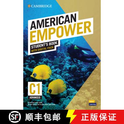 【3-4周达】American Empower Advanced/C1 Student's Book with Digital Pack [9781108861441]