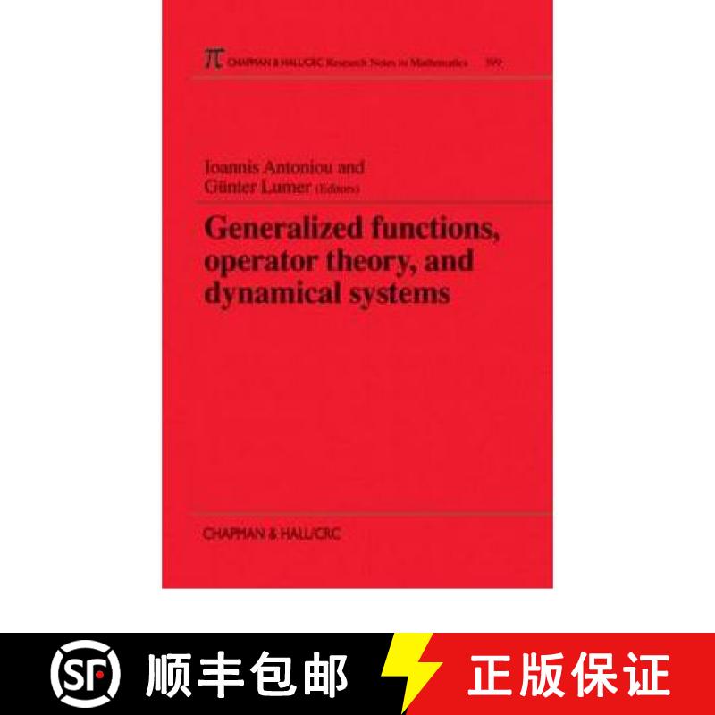 【4周达】Generalized Functions, Operator Theory, and Dynamical Systems [9780849306198]