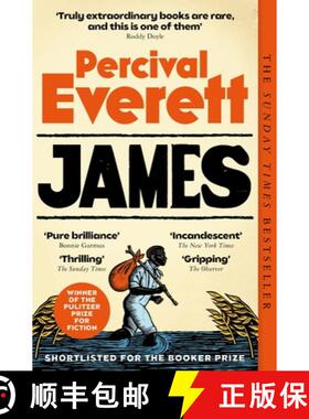 【3-4周达】James: The Heartbreaking and Ferociously Funny Novel from the Genius Behind American Ficti... [9781035031269]
