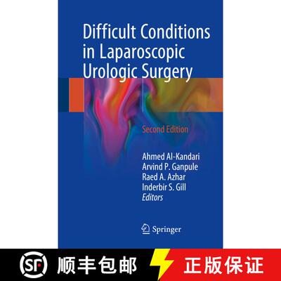【3-4周达】精装 Difficult Conditions in Laparoscopic Urologic Surgery (Second Edition 2018) [9783319525808]