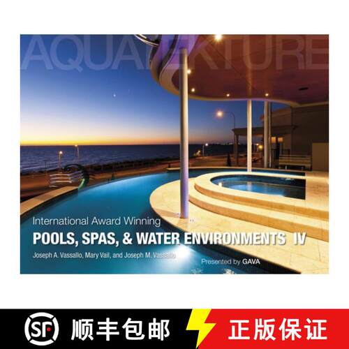【3-4周达】精装 International Award Winning Pools, Spas, and Water Environments IV [9780764344084]