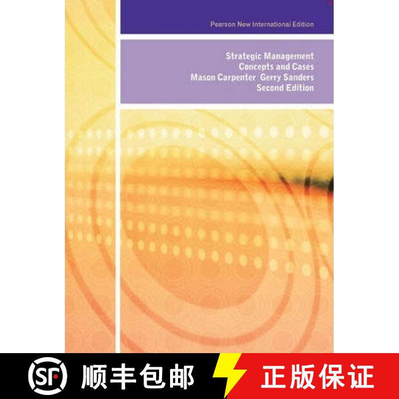【3-4周达】Strategic Management: Concepts and Cases: Pearson New International Edition [9781292020778]