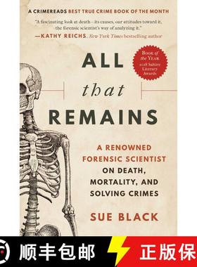 【3-4周达】All That Remains: A Renowned Forensic Scientist on Death, Mortality, and Solving Crimes [9781950691913]