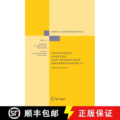 【3-4周达】Variational Analysis and Generalized Differentiation II: Applications - Variational Analys... [9783642064838]