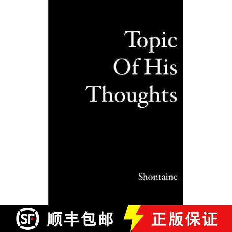 预订 Topic of hisThoughts [9781419641022]