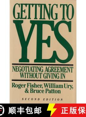【3-4周达】Getting to Yes: Negotiating Agreement Without Giving in [9780395631249]