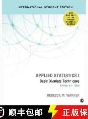 【3-4周达】Applied Statistics I - International Student Edition: Basic Bivariate Techniques (3) [9781071807491]