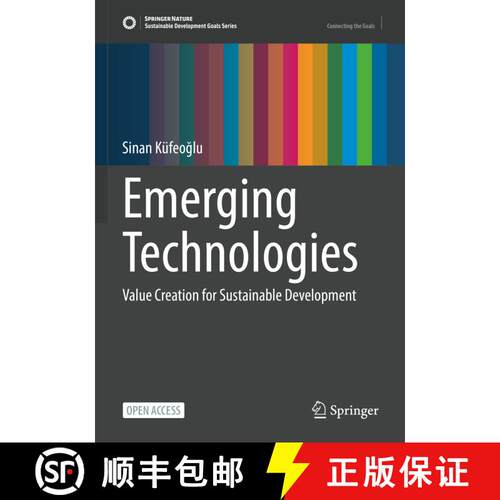 【3-4周达】Emerging Technologies : Value Creation for Sustainable Development (1st ed. 2022) [9783031071294]