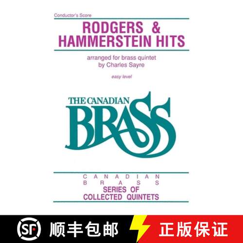【3-4周达】The Canadian Brass - Rodgers & Hammerstein Hits: Conductor [9781458401656]