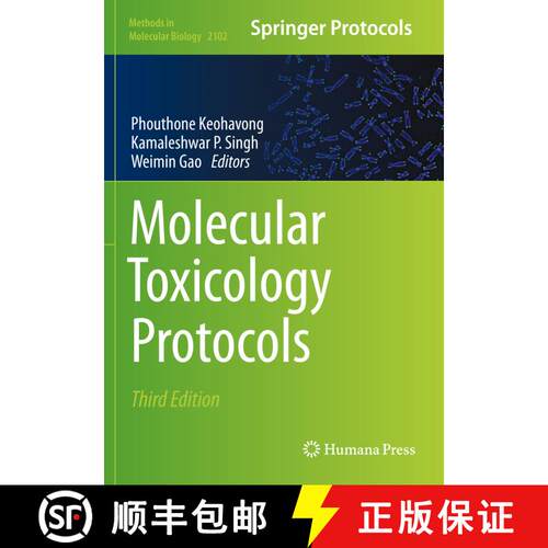 【3-4周达】Molecular Toxicology Protocols (Third Edition 2020) [9781071602256]