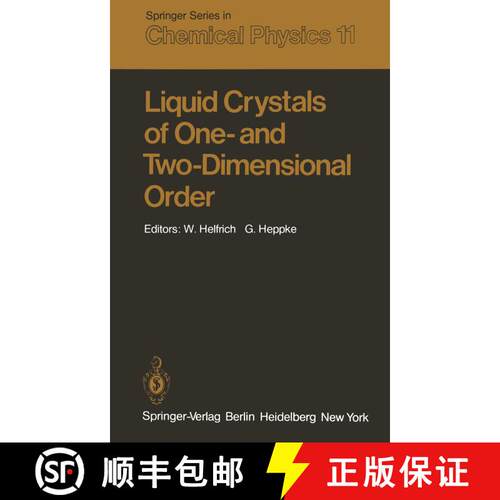 【3-4周达】Liquid Crystals of One- and Two-Dimensional Order: Proceedings of the Conference on Liquid... [9783642678509]