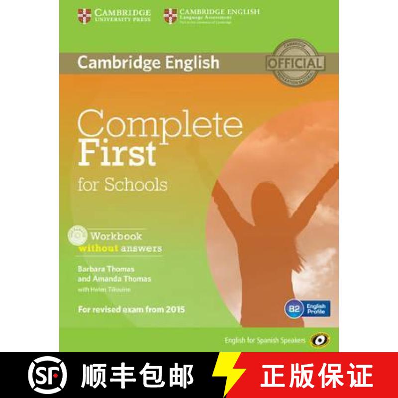【3-4周达】Complete First for Schools for Spanish Speakers Workbook Without Answers with Audio CD [9788483239803]