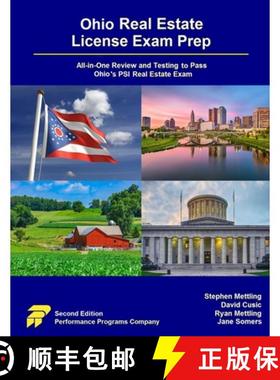 【3-4周达】Ohio Real Estate License Exam Prep: All-in-One Review and Testing to Pass Ohio's PSI Real ... [9781955919869]