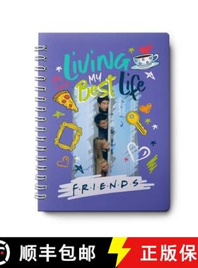 【3-4周达】Friends: 12-Month Undated Planner: (Friends TV Show Gift, Friends Planner, Friends Gift, U... [9781647223915]