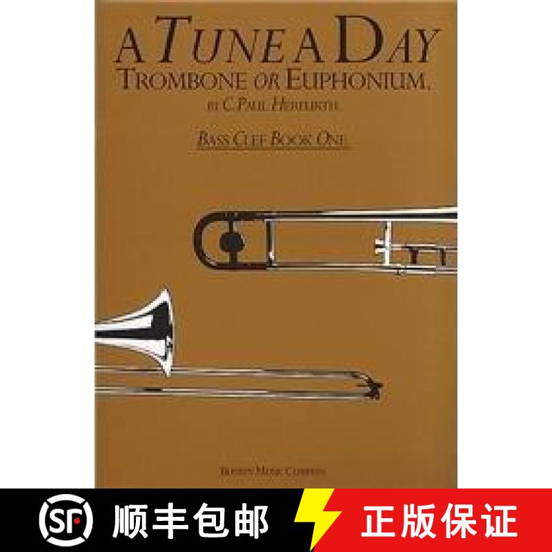 【2-3周达】Tune a Day for Trombone or Euphonium Bass Clef Book One [9780711915800]