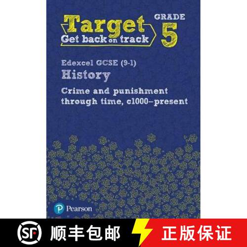 【3-4周达】Target Grade 5 Edexcel GCSE (9-1) History Crime and punishment in Britain, c1000- present ... [9780435189457]