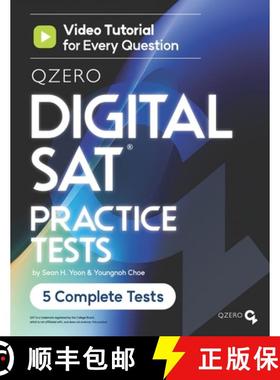 【3-4周达】QZero DIGITAL SAT Practice Tests: Video Tutorial for Every Question [9791198789600]