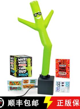 【3-4周达】Wacky Waving Inflatable Tube Guy Deluxe Edition : Includes USB Cable and Vinyl Stickers [9798894140605]