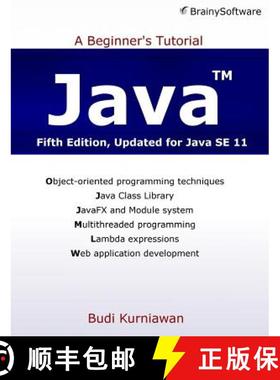 预订 Java: A Beginner's Tutorial (Fifth Edition) [9781771970365]