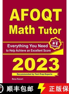 【3-4周达】AFOQT Math Tutor: Everything You Need to Help Achieve an Excellent Score [9781646128341]
