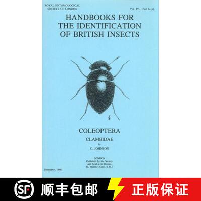 【3-4周达】RES Handbook, Volume 4, Part 6a: Coleoptera - Clambidae [9780901546067]