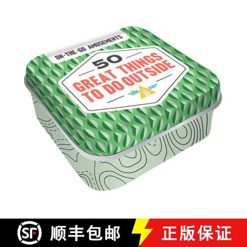 【3-4周达】On-The-Go Amusements: 50 Great Things to Do Outside: (Screen-Free Boredom Busters for Summ... [9781452183039]