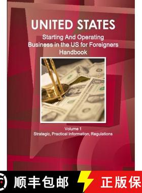 【3-4周达】Us: Starting And Operating Business in the United States for Foreigners Handbook - Strateg... [9781438745596]