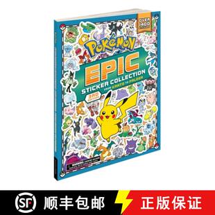 Edition Over From Kanto Epic Collection 9781604382624 400 Stickers Pokémon Sticker 3rd Paldea 4周达