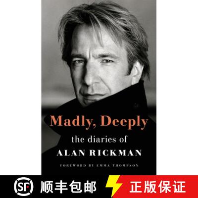 【3-4周达】精装 Madly, Deeply: The Diaries of Alan Rickman [9781250847959]