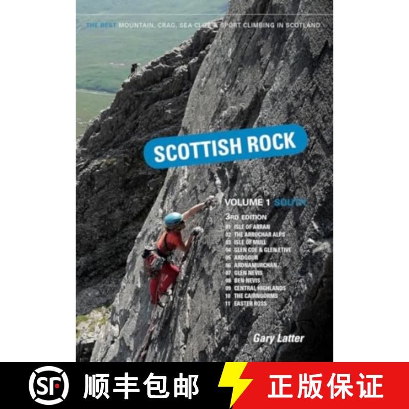 【2-3周达】Scottish Rock Volume 1 South: The best mountain, crag, sea cliff and sport climbing in Sco... [9781917182010]