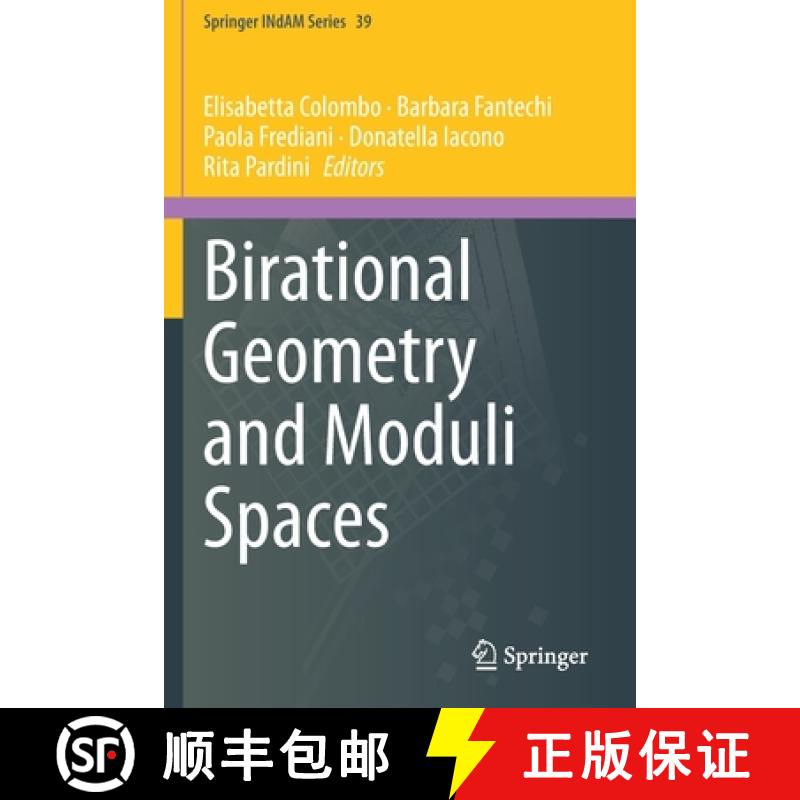 【3-4周达】Birational Geometry and Moduli Spaces [9783030371166]