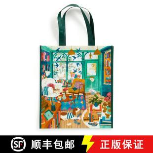 Bookshop Afternoon Reusable Bag 3周达 Shopping 9780735384729